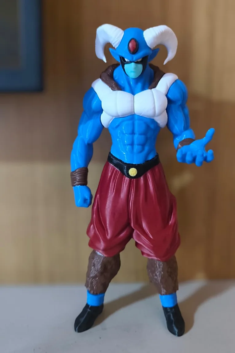 Figura colecionável detalhada produzida pela BIOSLAB3D